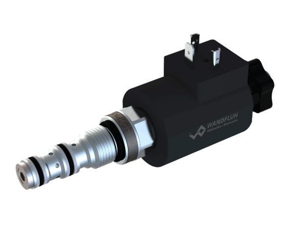  Solenoid poppet valve cartridge direct operated SDSPM18_35