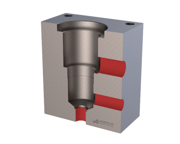 Accessoires Logement de cartouche valve à clapet fermée Logement