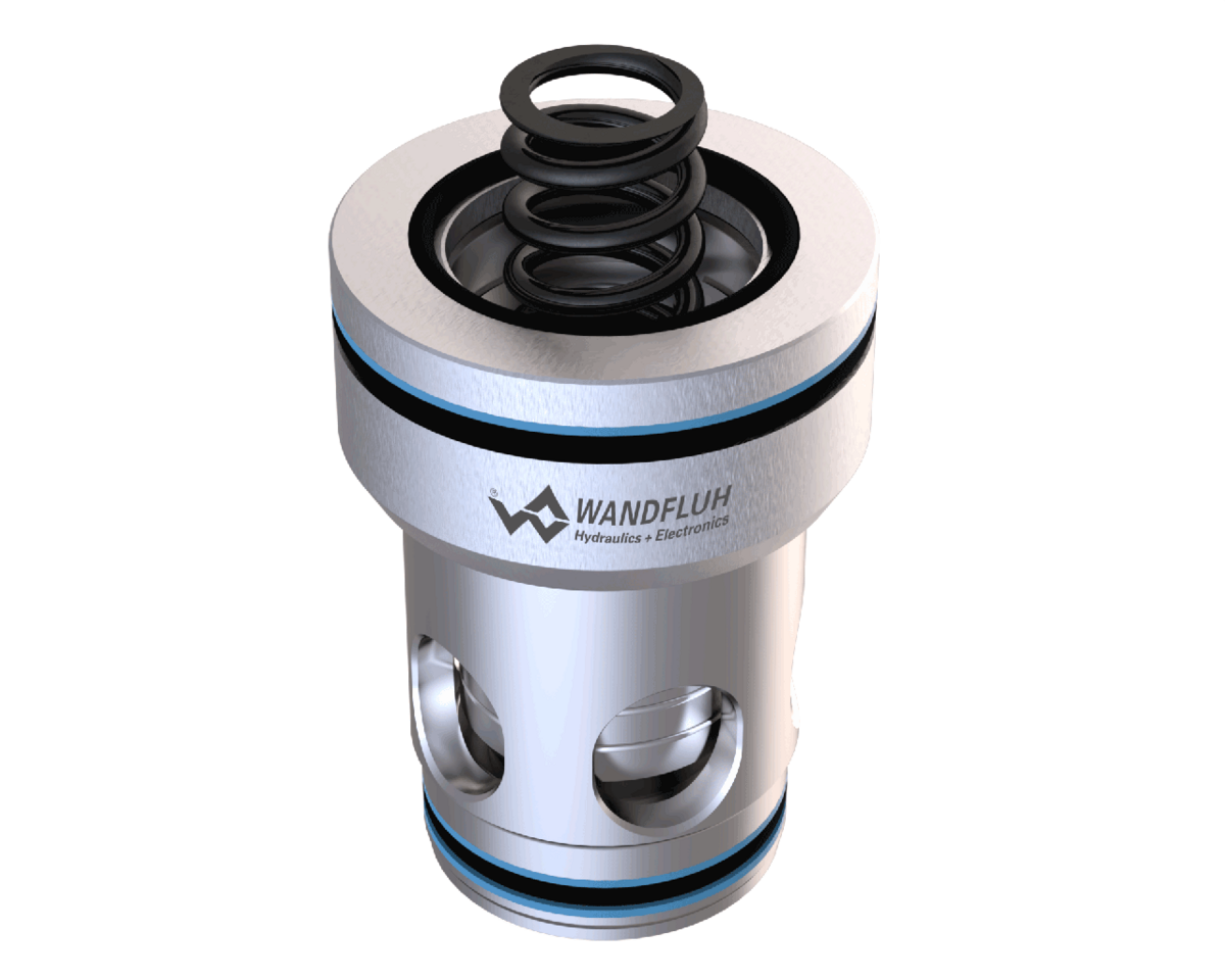 オーディオ機器 ケーブル/シールド 2-way cartridge valves C_EN40 | Wandfluh