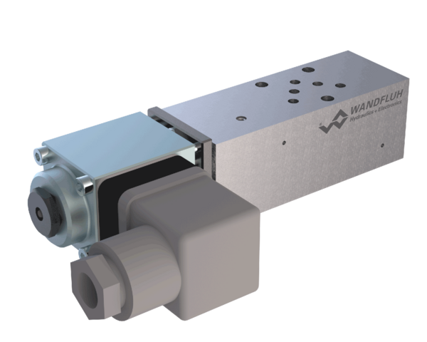 Proportional valves Proportional pressure relief valve flange and sandwich construction B_P_A03