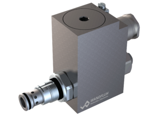 Proportional-Ventile Proportional-Druckbegrenzungsventil Flansch und Sandwich, NG6 B_A06