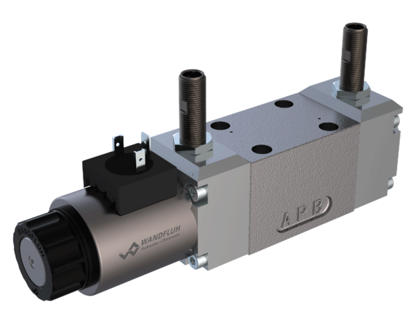 Switching valves Solenoid operated spool valve with inductive switching position monitoring WDMFA06_Z