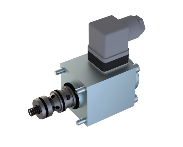  Solenoid poppet valve cartridge normally open 22060-S1265