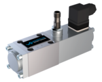 Switching valves Solenoid poppet valve with inductive switching position monitoring A_206