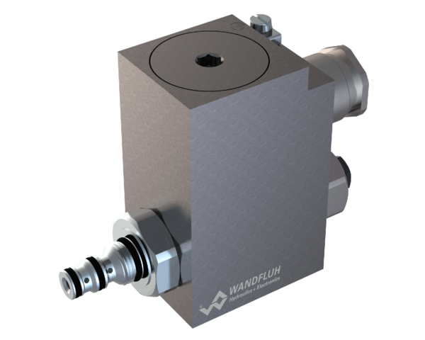 Valves proportionnelles Régulateur de pression proportionnel en cartouche à action directec , exécution anti-déflagrante Ex d II C MDBPM16